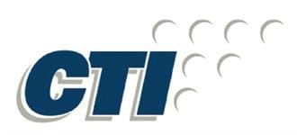 A logo of the company gti.